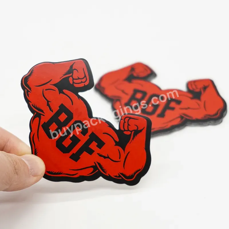 Custom Print Die Cut Waterproof Vinyl Adhesive Advertising Stickers