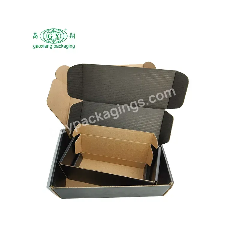 Custom Print Ecommerce Corrugated Paper Boxes Recycled Cardboard Mailer Packaging Shipping Box
