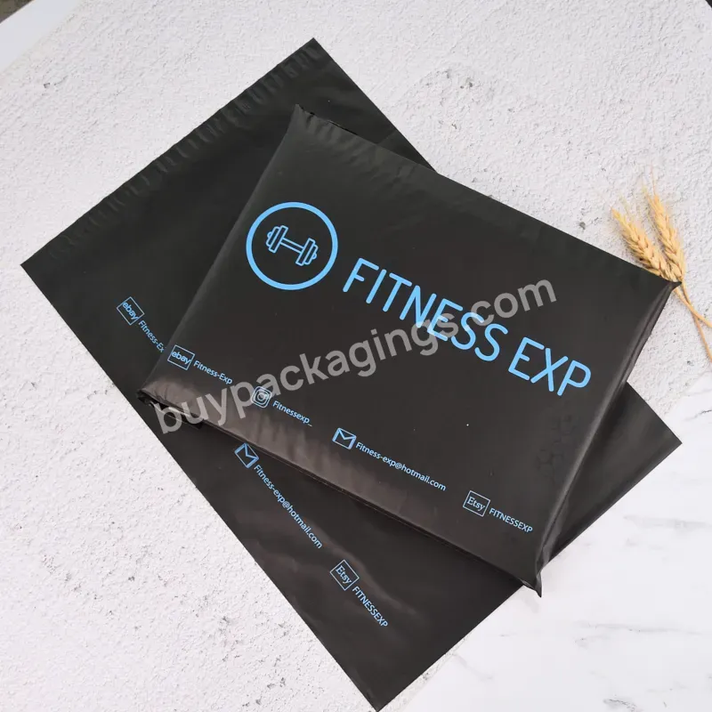 Custom Print Logo Black Mailing Bag Poly Mailer Pe Courier Shipping Packaging Postal Bag For Clothing - Buy Packaging Postal Bag For Clothes,Custom Print Logo Black Mailing Bag,Pe Courier Shipping Packaging Bag.