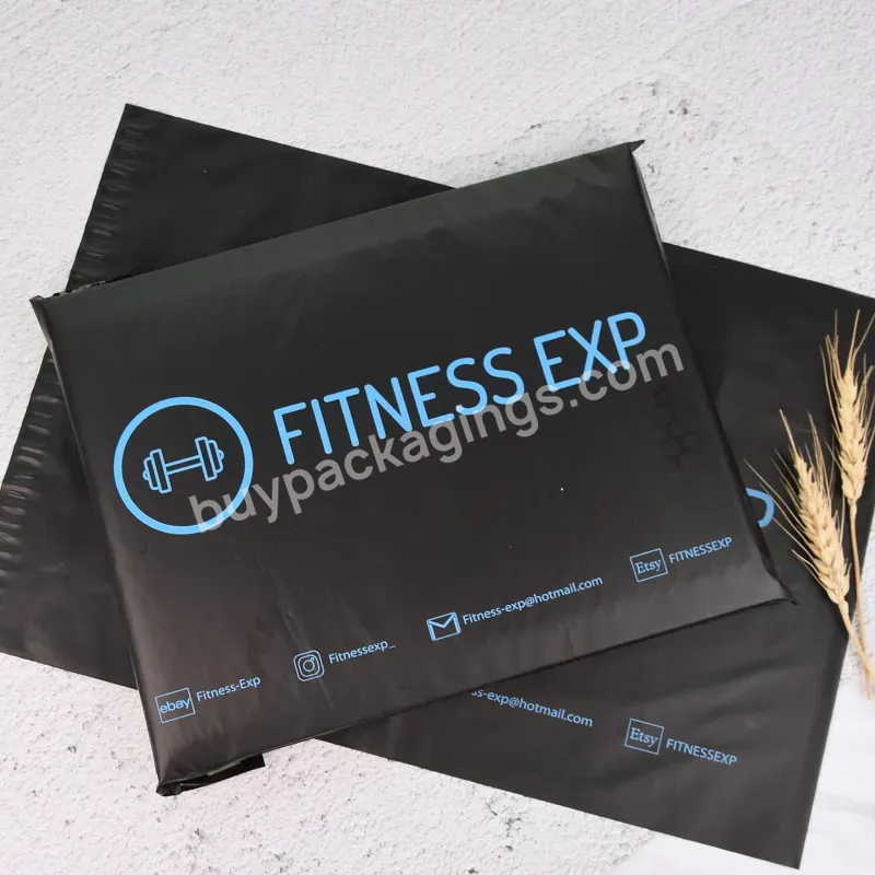 Custom Print Logo Matt Black Mailing Pe Plastic Envelopes Package Shipping Courier Shipping Bag - Buy Matt Black Mailing Pe Plastic Bag,Envelopes Package Shipping Bag,Shipping Bag With Custom Print Logo.