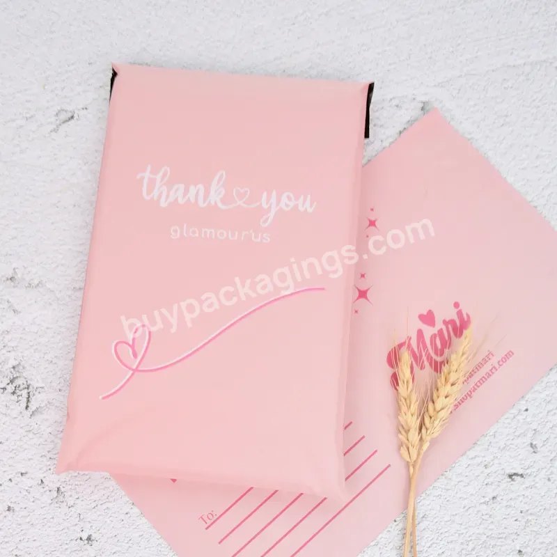 Custom Print Logo Pink Mailer Poly Plastic Mailing Courier Envelope Packaging Shipping Postal Bag For Clothing &shoes - Buy Custom Print Logo Pink Mailer Bag For Clothing &shoes,Poly Plastic Mailing Courier Bag,Packaging Shipping Postal Bag For Clothes.