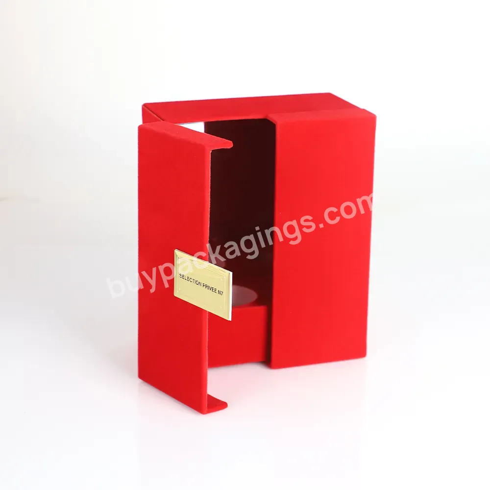Custom Print Luxury Rigid Cardboard Carton Paper Perfume Ecommerce Gift Box Package With Double Door Cosmetic Packaging Box