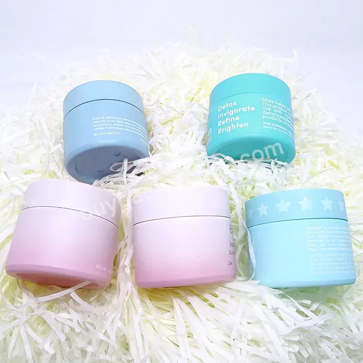 Custom Print Matte Color 15ml 30ml 50ml 100ml Skincare Face Cream Opal Ceramic Jars Porcelain Cosmetic Jar With Lids