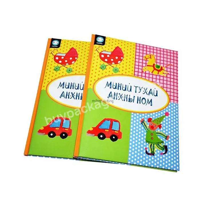 Custom Print On Demand Book Printing Services Full Color Children Board Book For Kids