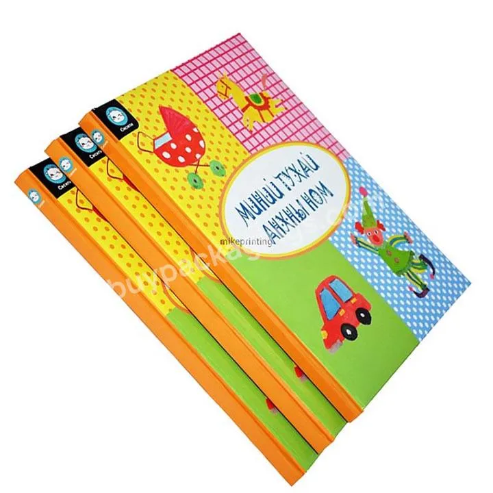 Custom Print On Demand Book Printing Services Full Color Children Board Book For Kids