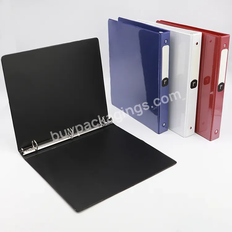 Custom Print Paper Folders With Paper Rings 3 Ring Binder Customized Logo Color Storage File Box Cardboard File Folder - Buy 3 Ring Binder,Storage File Box,Cardboard File Folder.