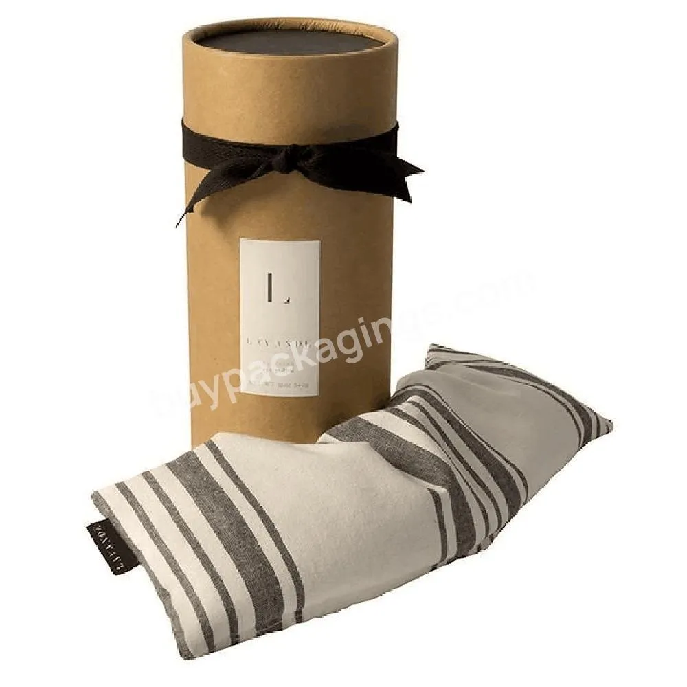 custom print paper with adhesive cardboard kraft paper box candle paperboard tube packaging scent