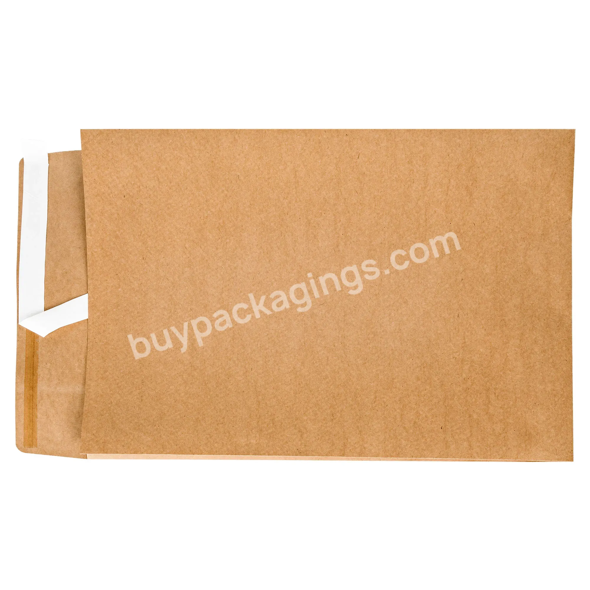 Custom Print Peach Color Biodegradable Paper Mailer Bag With Rose Gold Logo Plastic Shipping Packaging Bag For Courier