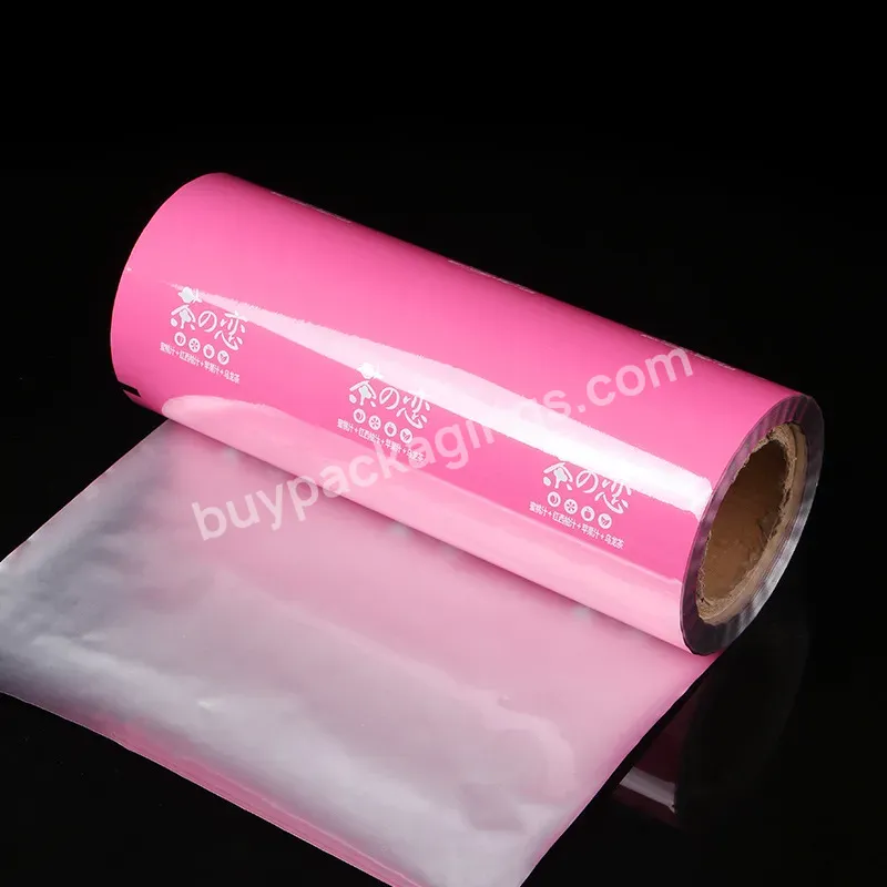 Custom Print Plastic Foil Laminated Heat Sealable Flexible Food Packaging Materials Roll Stock Film For Automatic Packing - Buy Laminated Film Roll,Flexible Food Packaging,Film For Automatic Packing.