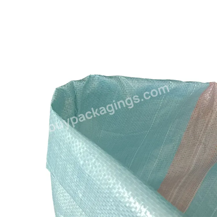 Custom Print Rice Packaging Sack 5kg 10kg 25kg 50kg With Logo Plastic Bopp Laminated Polypropylene 50 Kg Pp Woven Bag For Rice