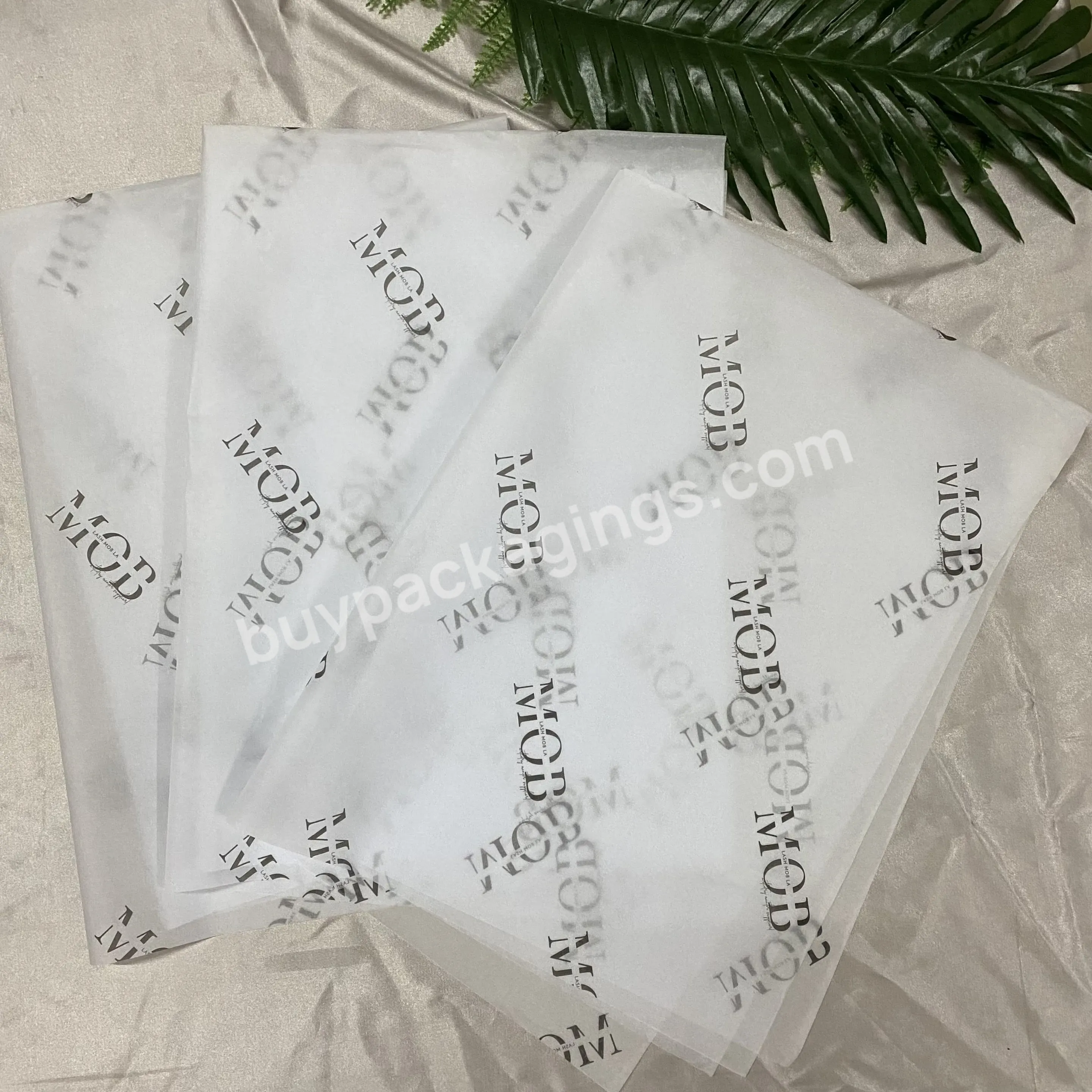 Custom Printed 17g Packaging Gift Tissue Paper 50*50 Cm Christmas Wrapping Paper For Clothes