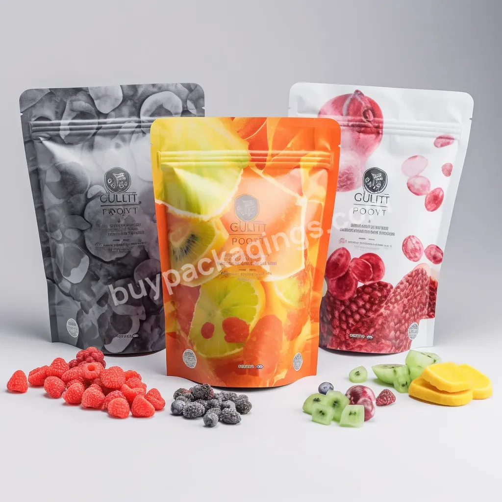 Custom Printed 1g 3.5g 7g 14g 28g Child Resistant Gummy Packaging Candy Mylar Bags 3.5 Gram Smell Proof