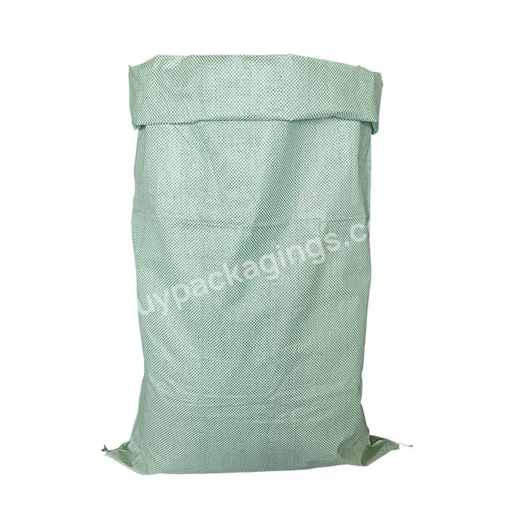 Custom Printed 25 Kg 50 Kg Recyclable Food Grade Pp Woven Flour Rice Bags