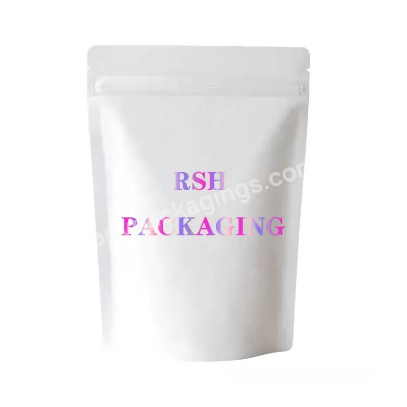 Custom Printed 3.5 7g 1oz Plastic Zipper Smell Proof Stand Up Pouch Packaging Mylar Bags With Logo