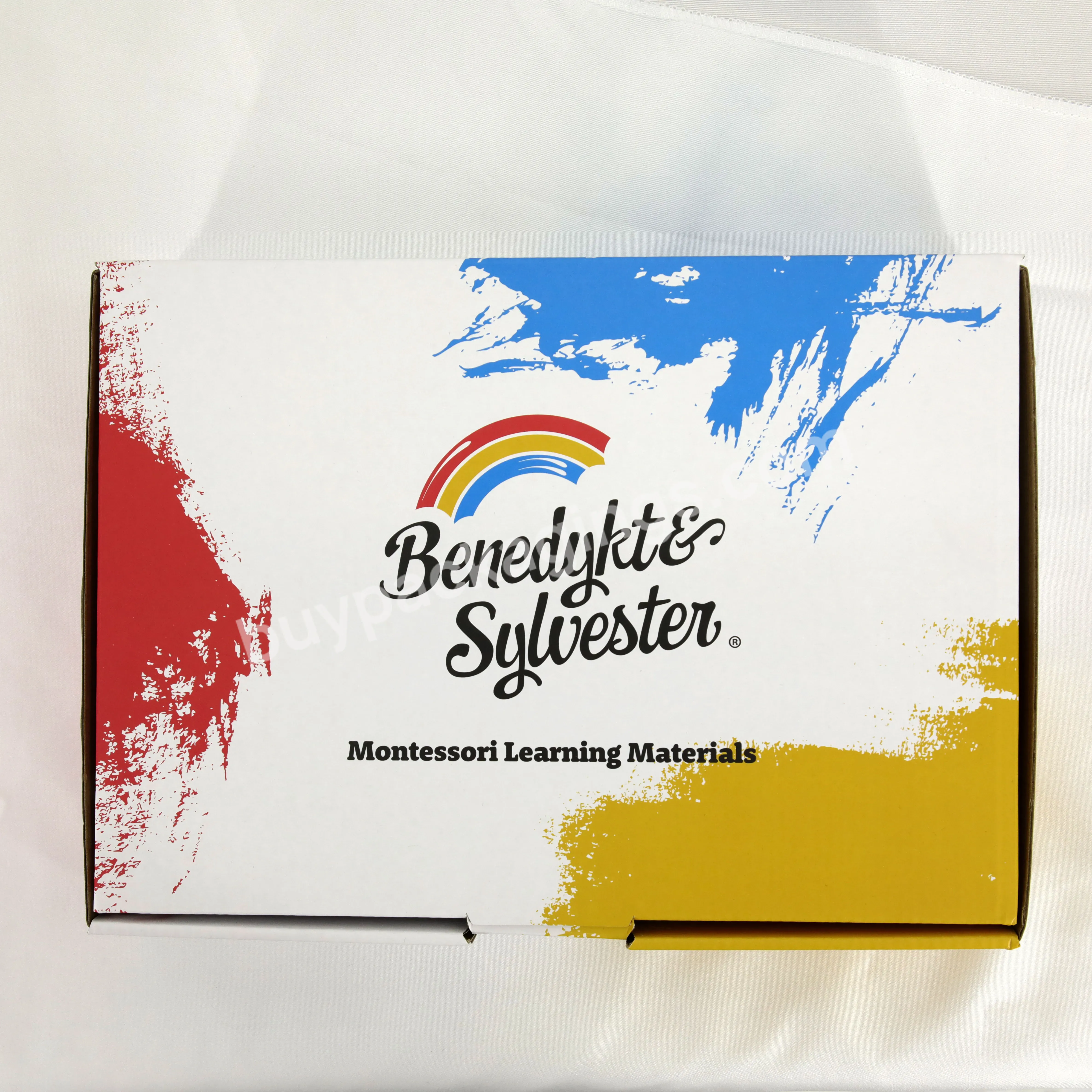 Custom Printed 4 Color Eyelash Packaging Box Cosmetic Box Paper Packaging Box