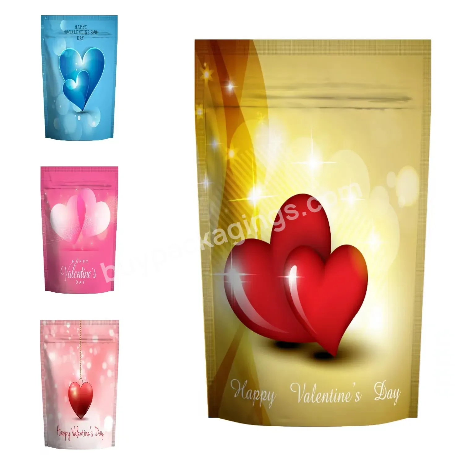 Custom Printed 7g 14g 28g Mylar Bag Resealable Stand Up Zip Lock Plastic Candy Bags