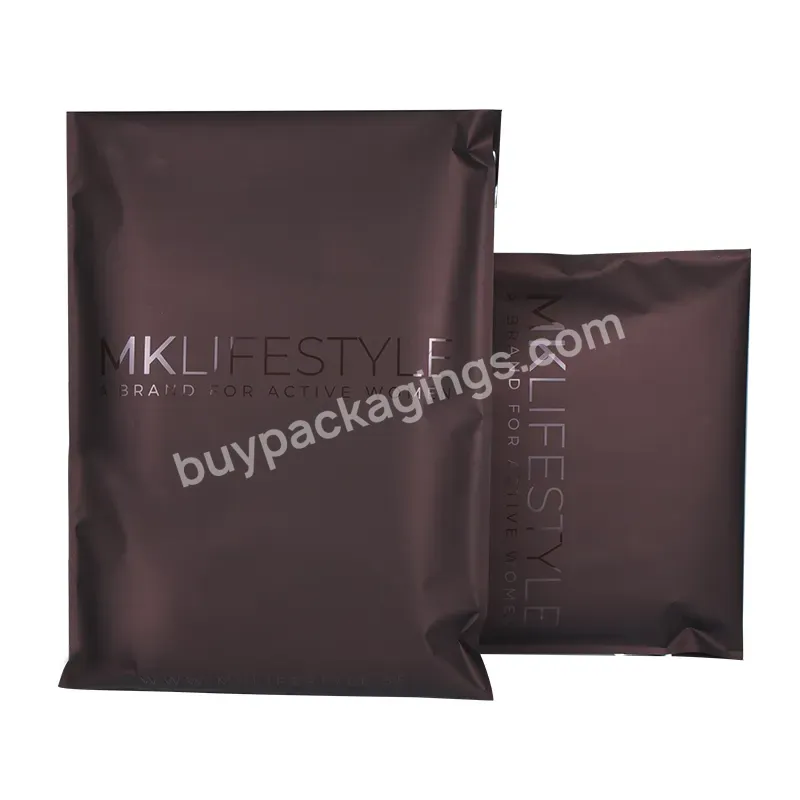 Custom Printed Bag High End Matte Shipping Bags Thick Poly Mailers Uv Spot Foil Packaging Mailers With Strong Self Sealing - Buy Poly Mailer Bags,Wholesale Thick Shipping Bags Matte Mailing Clothing Bags Packaging Poly Mailers Matte Plastic Mailer Ba