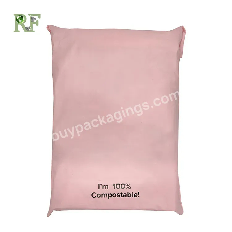 Custom Printed Biodegradable Compostable Thank You Bags Shipping Bag Eco Friendly Packing Envelope