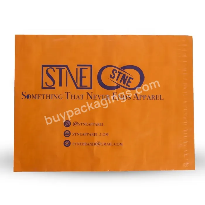 Custom Printed Biodegradable Plastic Courier Poly Mailing Bag Polly Postage Polymailer Bag For Shipping Clothing