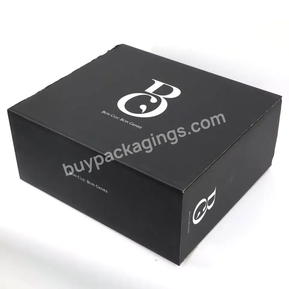 Custom Printed Black Boxes Shipping Corrugated Cowboy Hat Packaging Box
