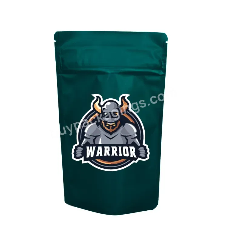 Custom Printed Child Proof 12*9 8*6 Inch Plastic Grip N Pull Smell Proof Pouch 3.5g Edible Packaging Zipper Exit Mylar Bag