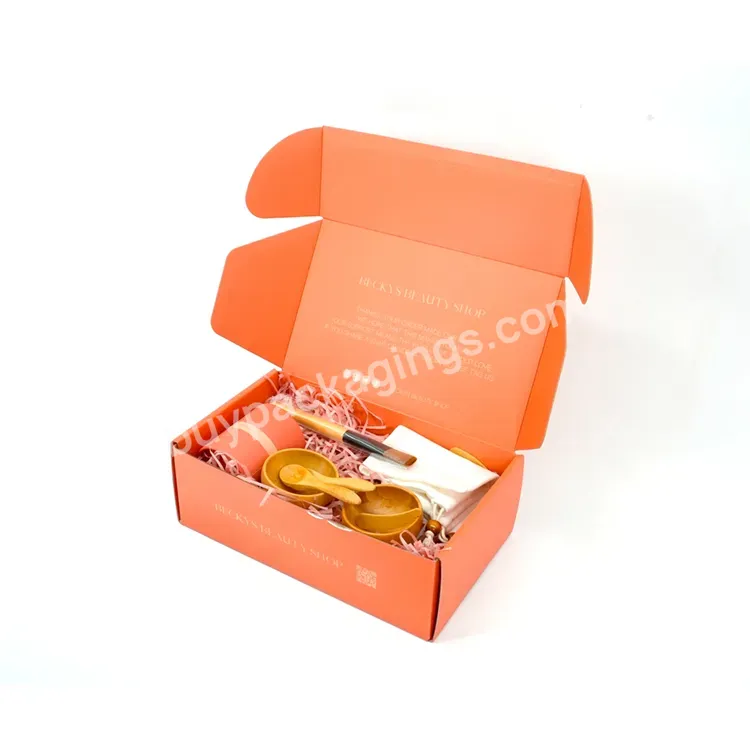 Custom Printed Clothing Paper Packaging Cosmetic Shipping Boxes Corrugated Cardboard Mailer Box