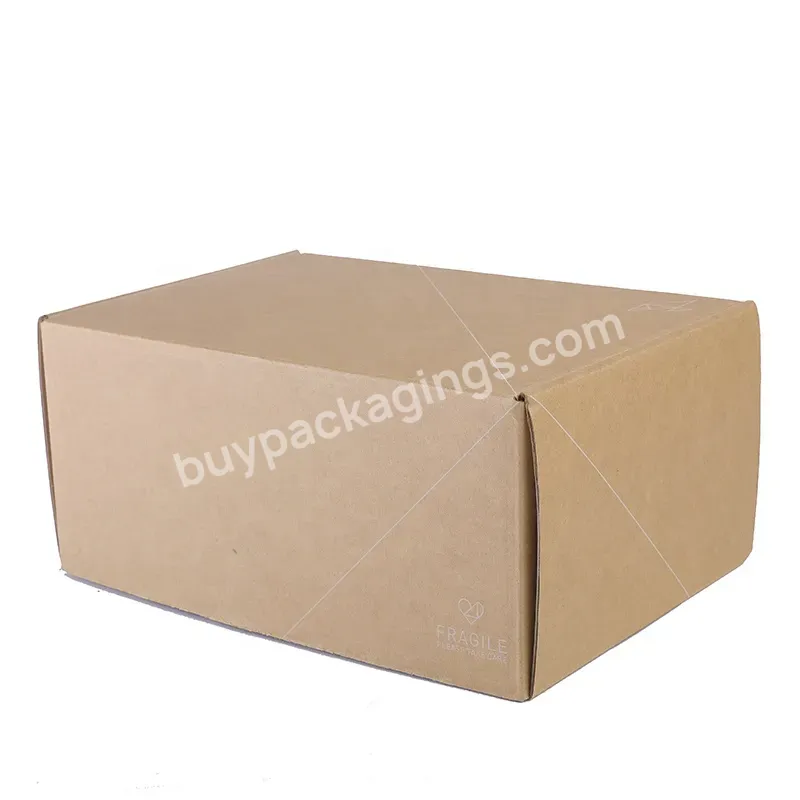 Custom Printed Corrugated Cardboard Packaging Mailer Box For Shipping Goods