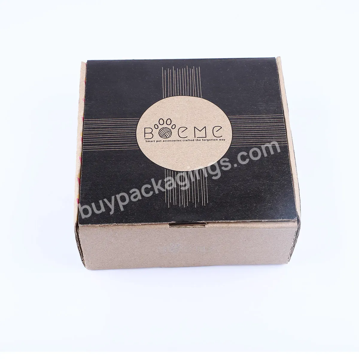 Custom Printed Corrugated Mailer Cosmetics Skin Care Packaging Shipping Boxes With Custom Logo