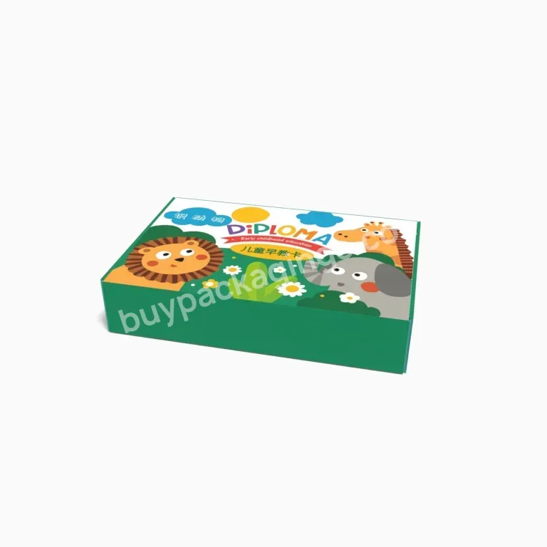 Custom Printed Cute Bee Toy Children Gift Packaging Cardboard Boxes Christmas Gift Packaging Cardboard Storage Box