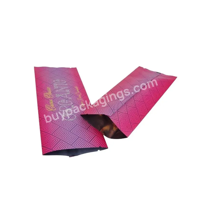 Custom Printed Eco Chocolate Packaging Biodegradable Foil Lined Mushroom Chocolate Wrapper Protein Bar Packaging