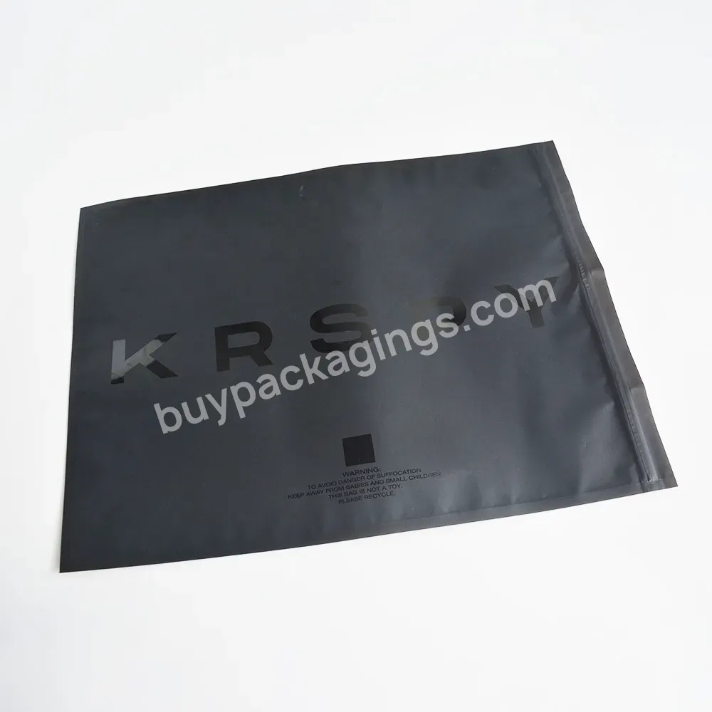 Custom Printed Eco Friendly Cpe Eva Frosted Pp Zipper Bags Ziplock Bags Shipping Bags For Clothing