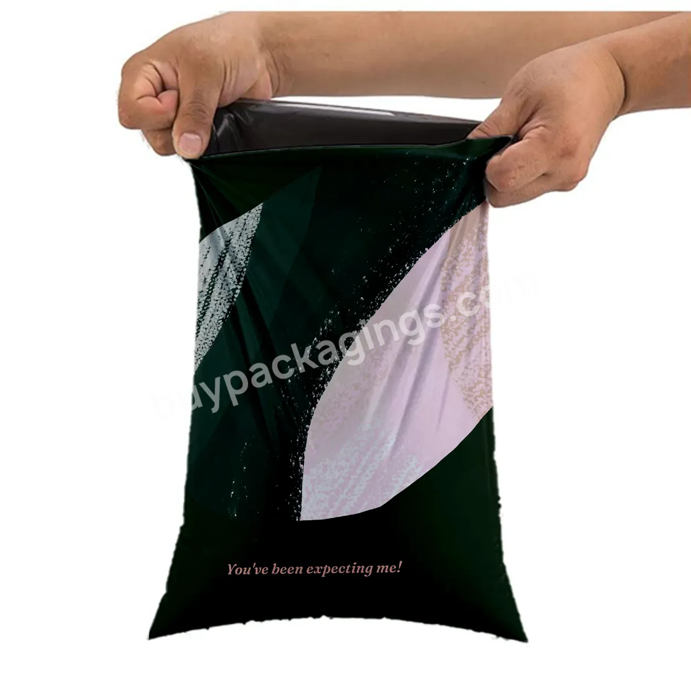 Custom Printed Eco Friendly Self Sealing Plastic Poly Courier Delivery Bags For Postage Shopping