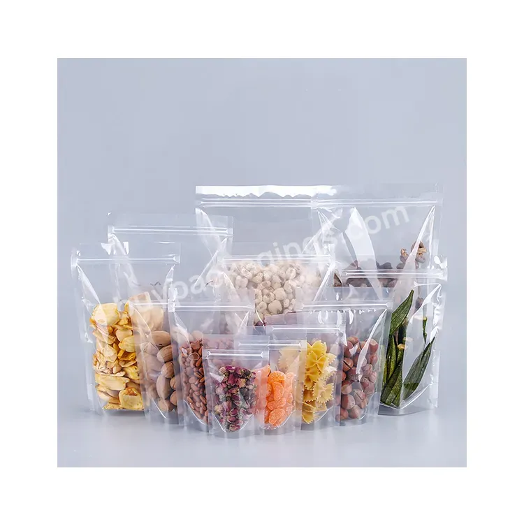 Custom Printed Food Biodegradable Stand Up Pouch With Ziplock