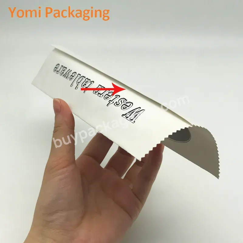 Custom Printed Food Grade Heat Sealable Plastic Foil Laminated Snack Candy Chocolate Bar Wrapper Packaging Bags