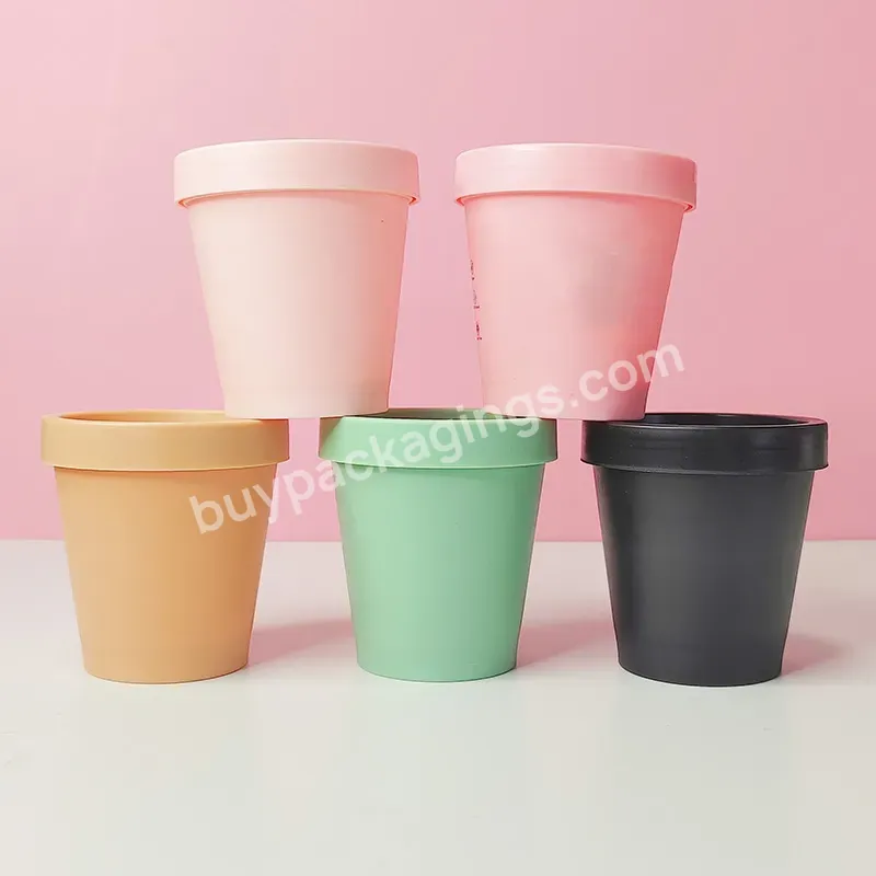 Custom Printed Food Grade Pp Plastic Multiple Ice Cream Bubble Tea Dessert Coffee Cold Cups - Buy Plastic Cosmetic Jars,Luxury Cosmetic Empty Plastic Bottle Jar Set,Custom Plastic Cosmetic Jars.