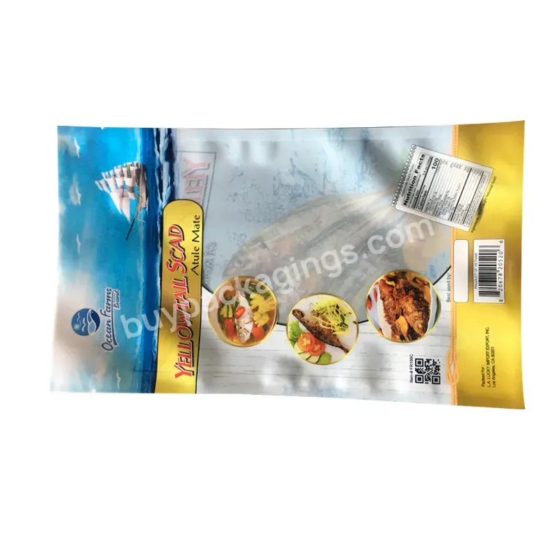 Custom Printed Food Grade Vacuum Seal Durable Frozen Fish Packaging Bag Wholesale - Buy Frozen Fish Packaging Bag,Vacuum Seal Frozen Fish Bag,Durable Frozen Fish Packaging Bag.