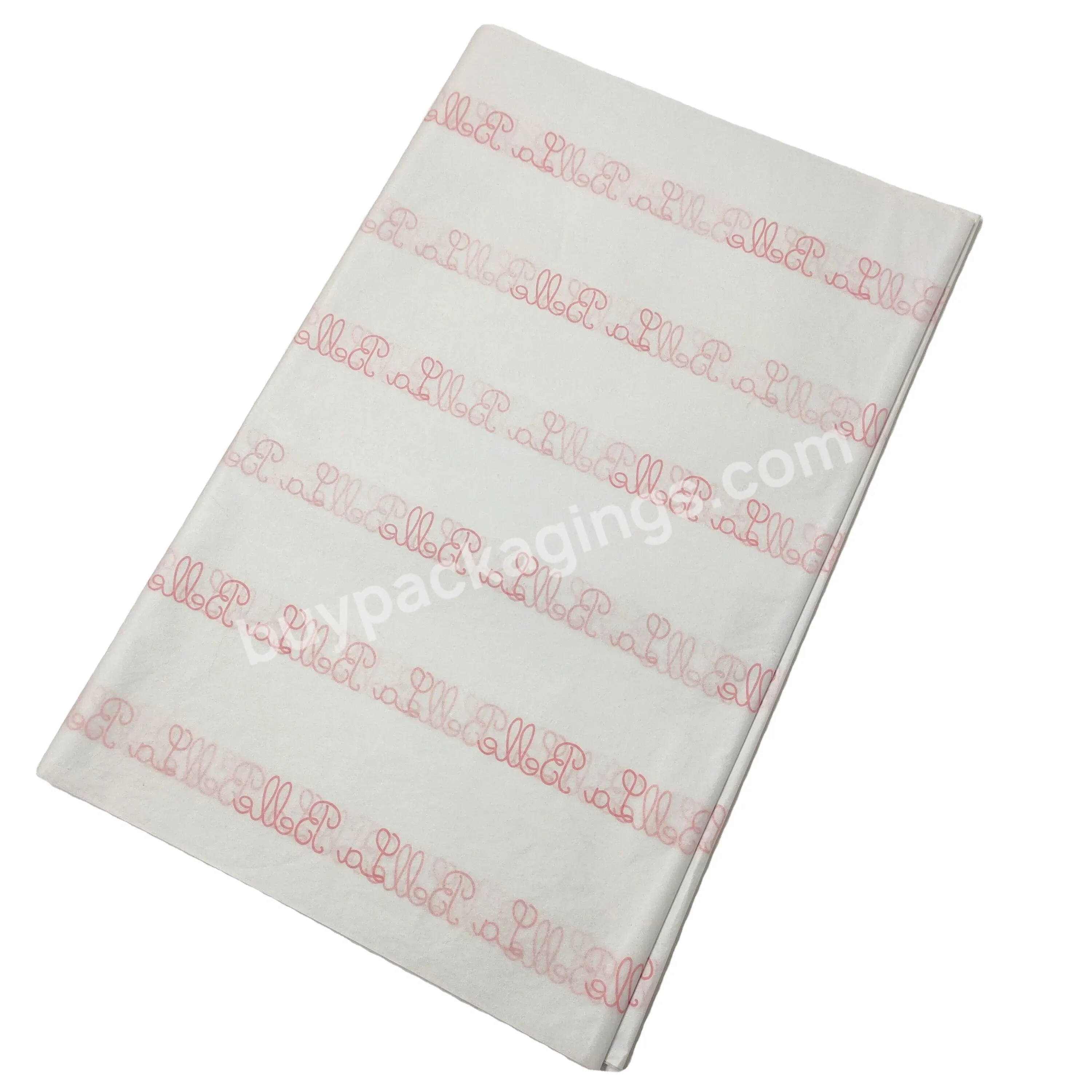 Custom Printed Gift Wrapping Paper Clothing Tissue Paper With Logo