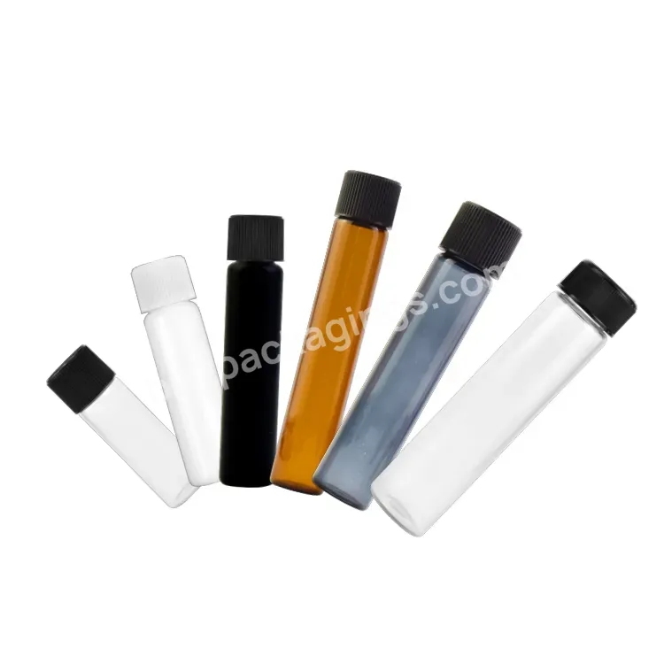 Custom Printed Glass Tubes Childproof Glass Plunger Tube,Seed Tubes,Glass Tube Packaging Glass Test Tube