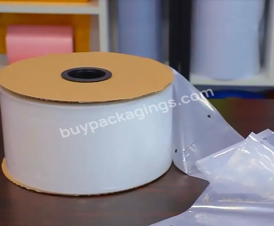 Custom Printed High Quality Auto Bags On A Roll Pre-opened Automatical Plastic Bagging Packing Pre Opened Auto Poly Bags