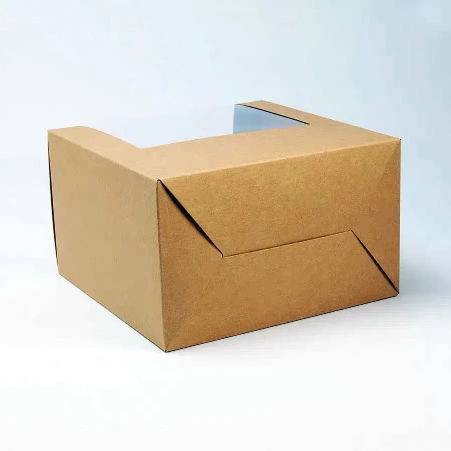 Custom Printed Kraft Craft Paper foldable Box Gift Packaging for hat packaging gift paper boxes