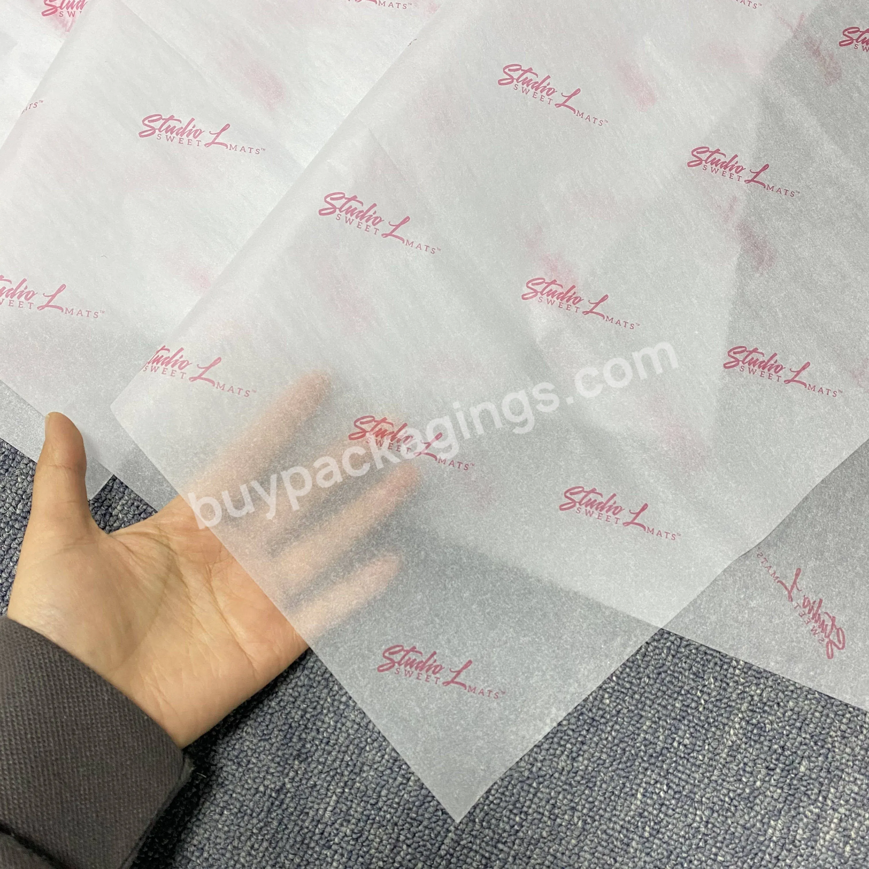 Custom Printed Logo Clothes Packaging Wrapping Paper Roll Vintage Korean Flower Bouquet Gift Wrapping Paper