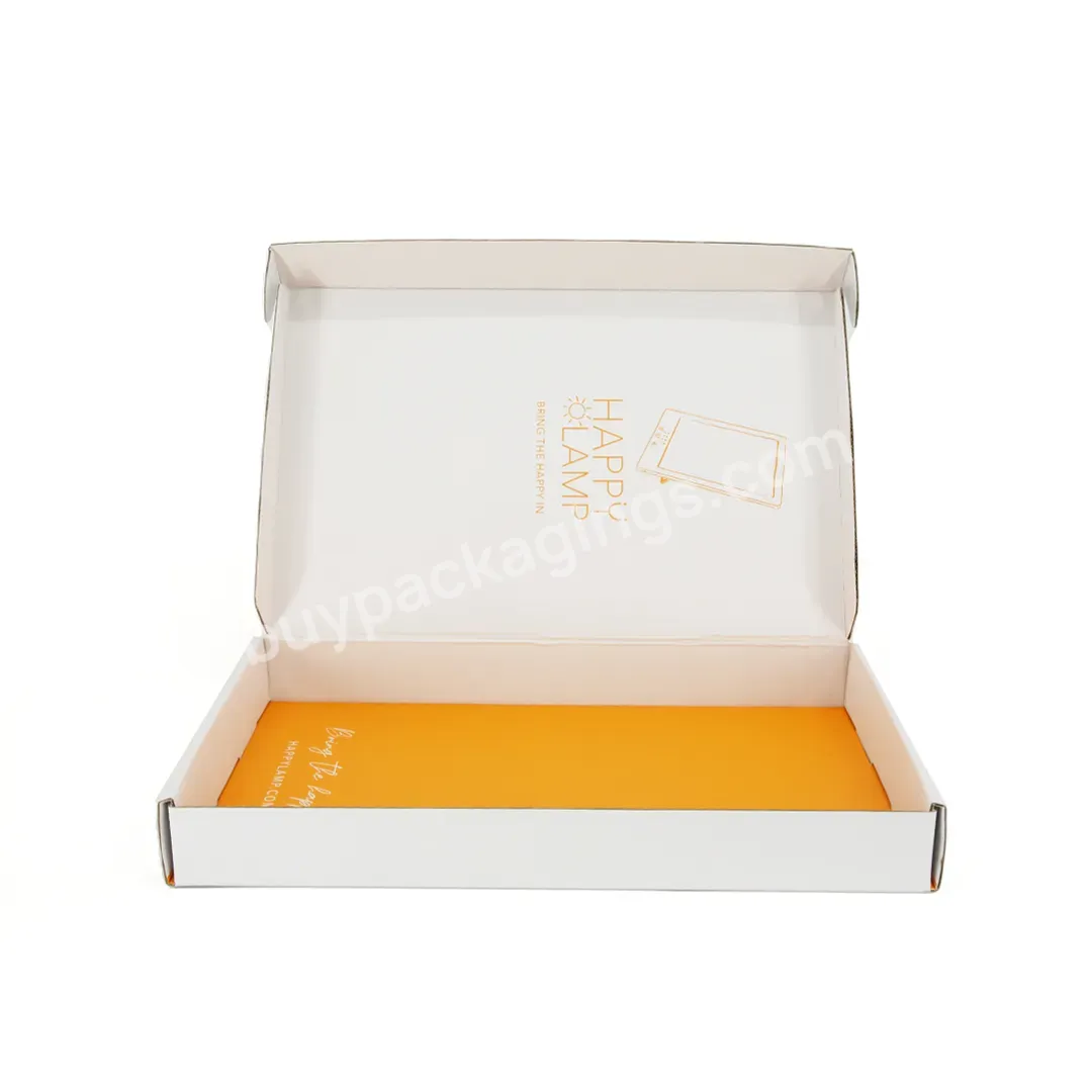 Custom Printed Logo Colored Mailing Cardboard Shipping Boxes For Clothes Shoes Corrugated Paper Boxes