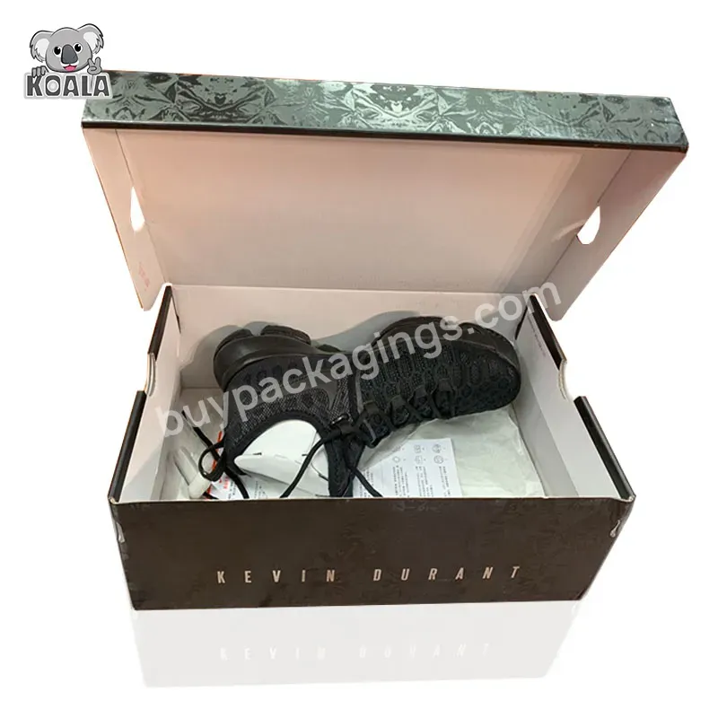 Custom Printed Logo High Quality Gorgeous Luxurious Environmental Shoe Shaped Gift Boxes