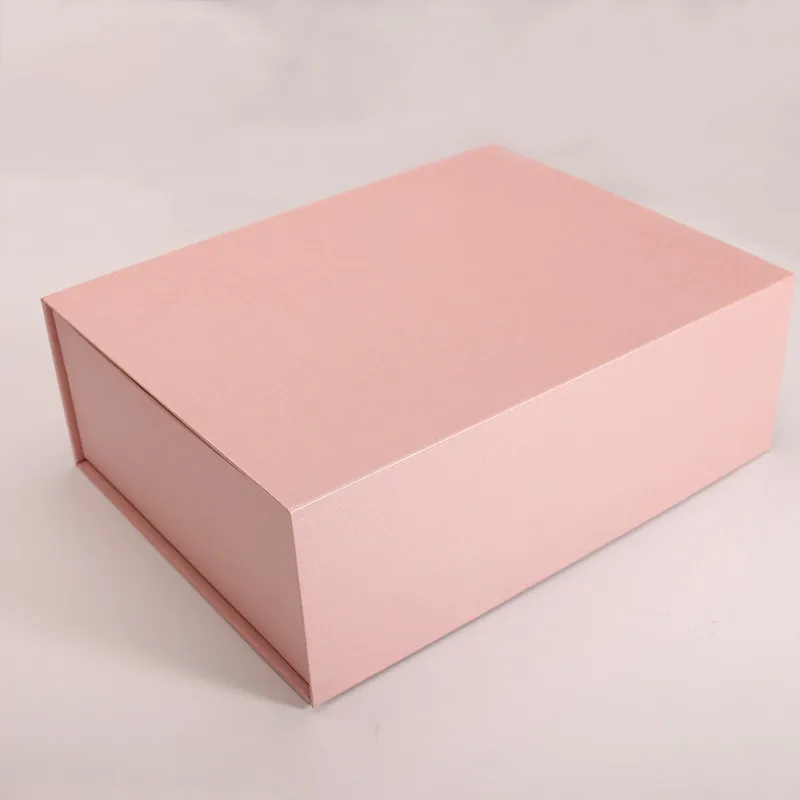 Custom Printed LOGO Luxury Pink Paperboard Cardboard Cosmetics Flip Book Shape Shoe Girls Gift Packaging Box Set In Bulk