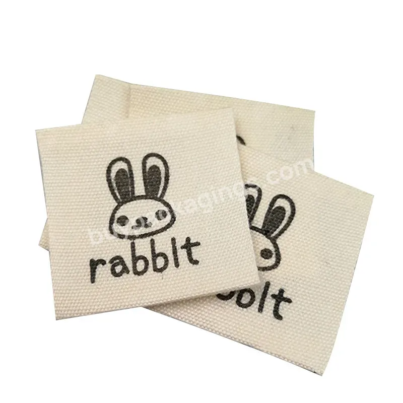 Custom Printed Logo Personalize Garment Logo Washing Care Labels For Clothing