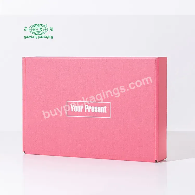 Custom Printed Logo Small Luxury Corrugated Board Kids Blanket Toy Girls Clothes Shoe Hair Accessories Packaging Baby Gift Box