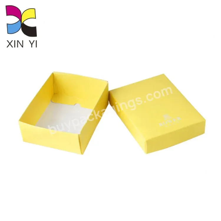 Custom Printed Logo Small Paper Cardboard Holiday Gift Cake Box Nuts Box