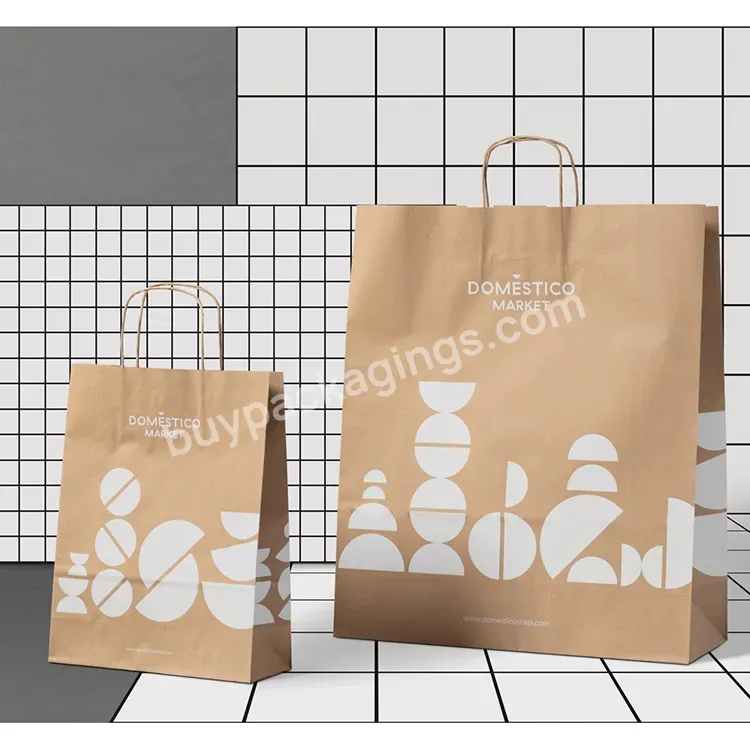 Custom Printed Logo To Go Chicken Burger Fries Chips Fast Food Grade Packaging Bag With Printing