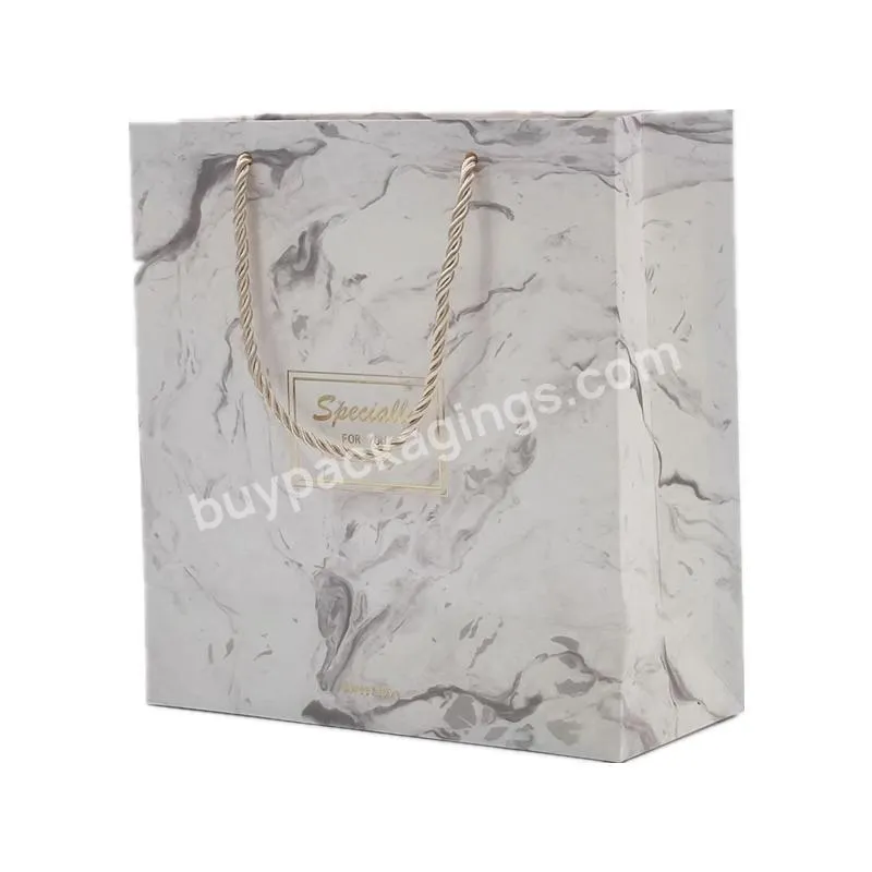 Custom Printed Luxury Gift Paper Shopping Packing Bag With Your Own Logo Paper Shoes Bags