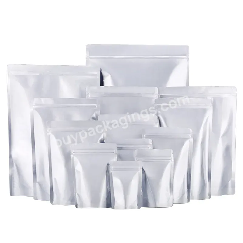 Custom Printed Mylar Bags Wholesale Food Zipper Bag Stand Up Mylar Bag